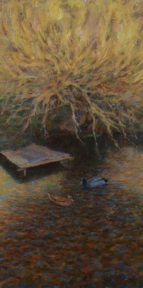 The Golden Evening by Nikolay Dmitriev