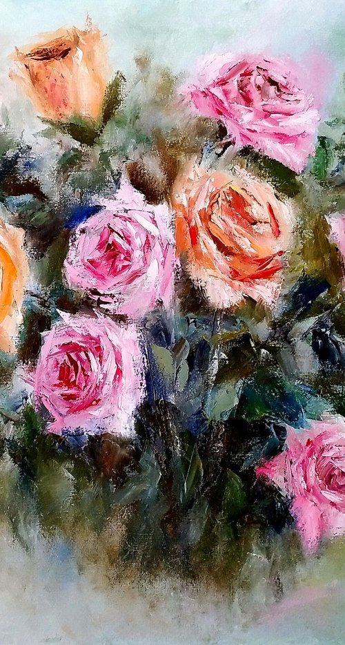 Bouquet of roses by Oleh Rak