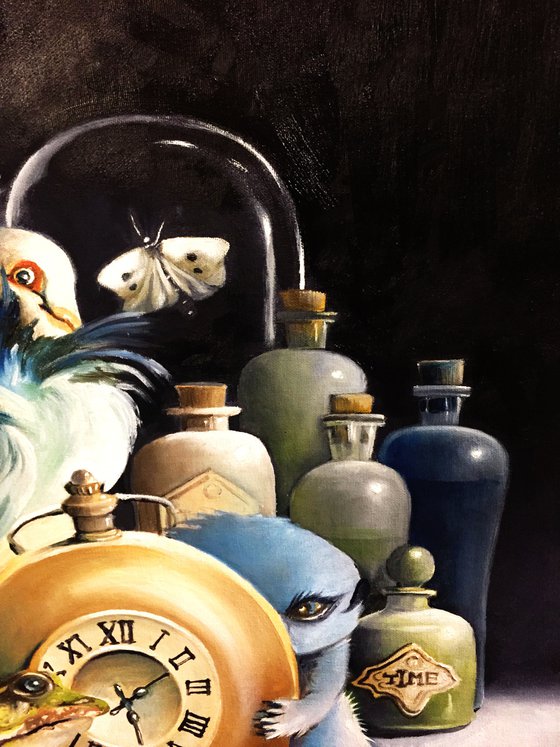 Time - original oil on canvas