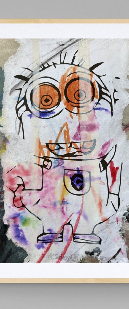 Untitled Abstract by Gela MIKAVA