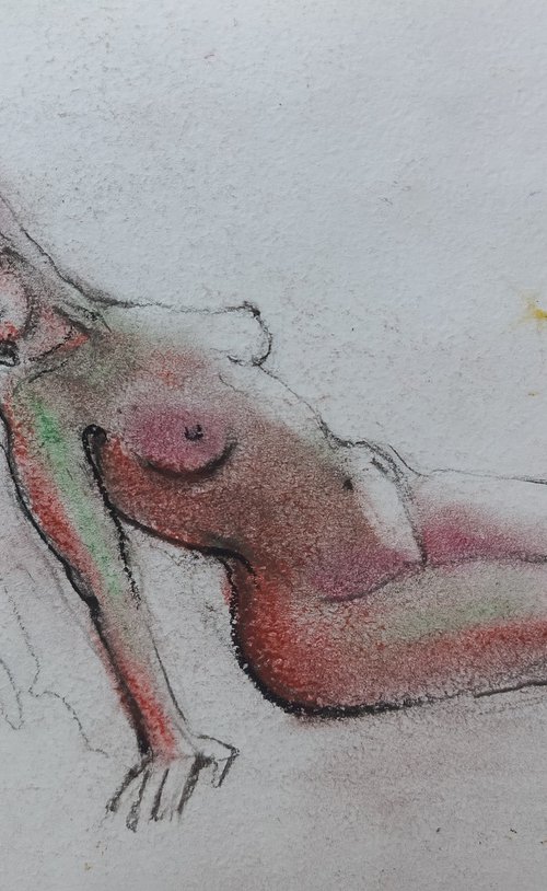 Nude sketch 30-08-02 by Oxana Raduga