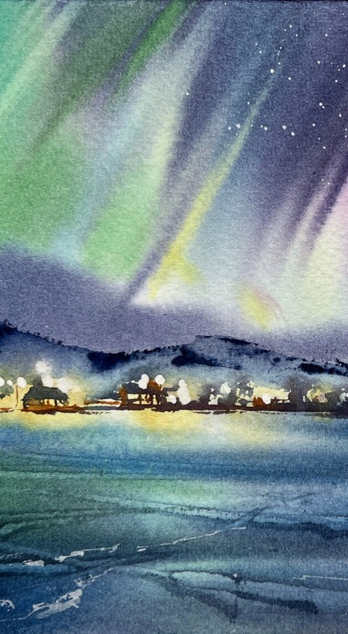 Northern lights #7 by Eugenia Gorbacheva