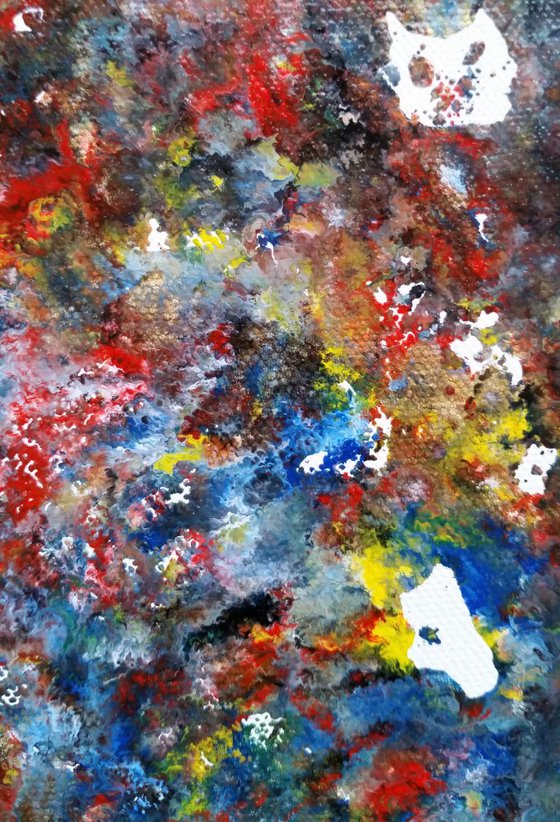 "Fluid No. 5" Original Abstract Fluid Painting