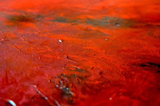 Seeing Red Red abstract paintings