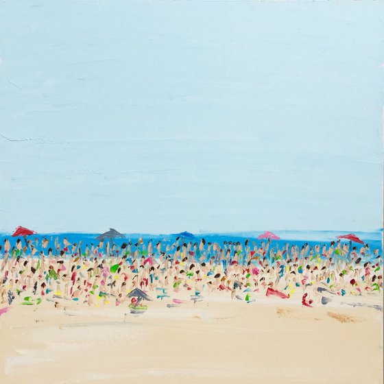 Beach Life - A Crowded Afternoon