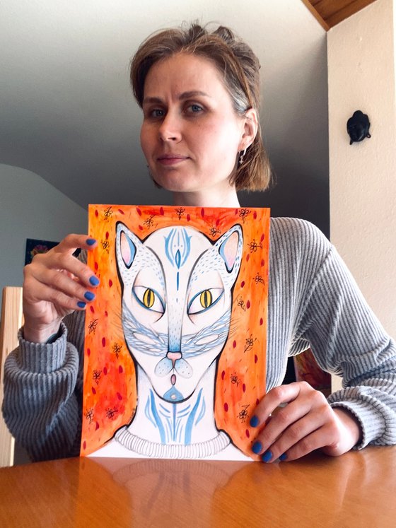 Cat from another world