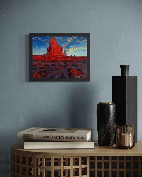 Light on the Red Rocks