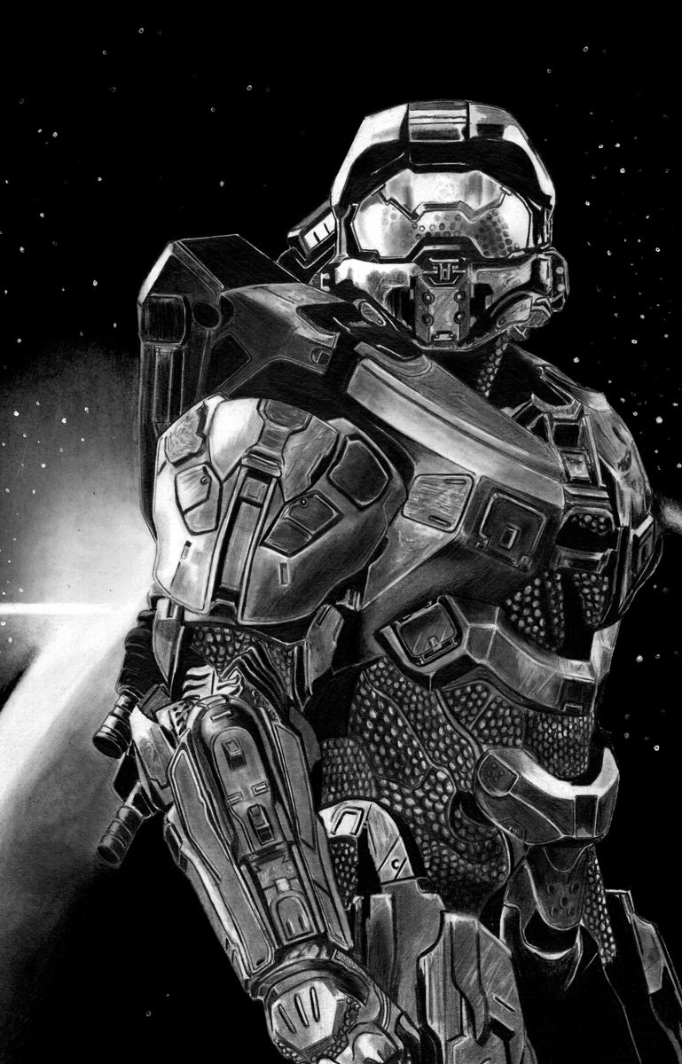 Halo - Master Chief by Paul Stowe