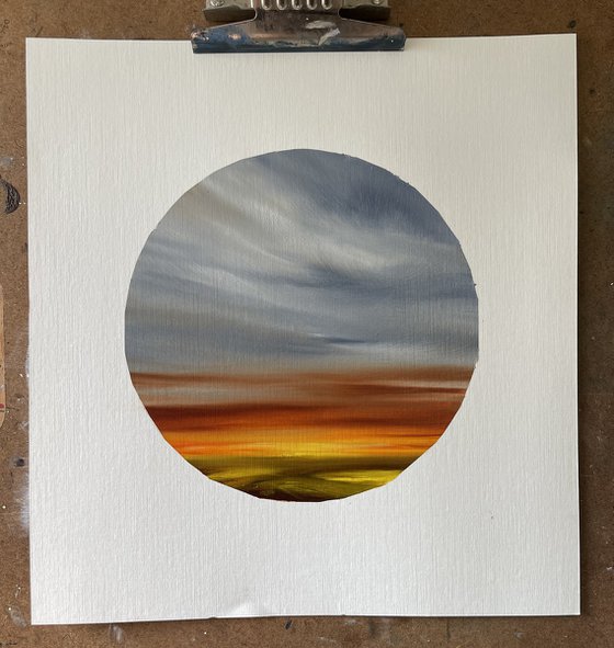 Study of sunset