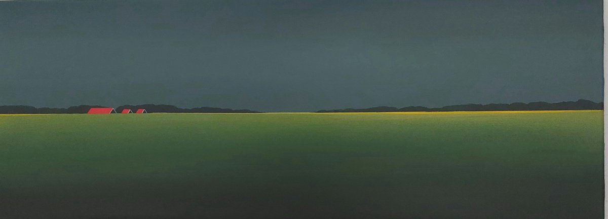 The last light before darkness (2) by Nelly van Nieuwenhuijzen
