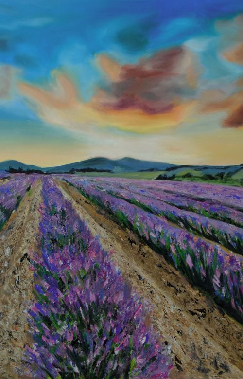 Lavender field 2 by Simona Tsvetkova