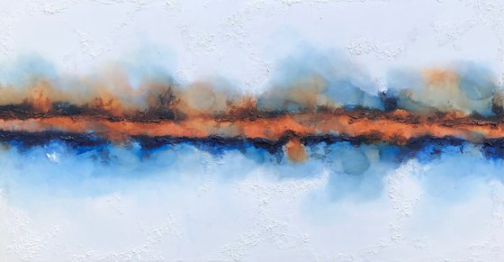 copper border (140 x 70 cm) Dee Brown Artworks