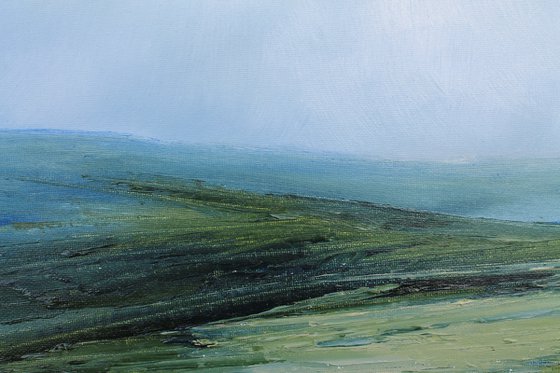 Here comes the rain, Irish Landscape