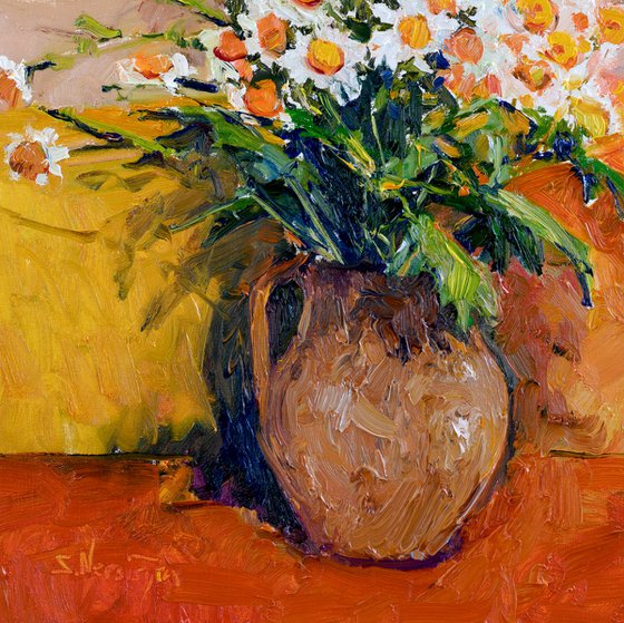 Summer Flowers. Chamomiles