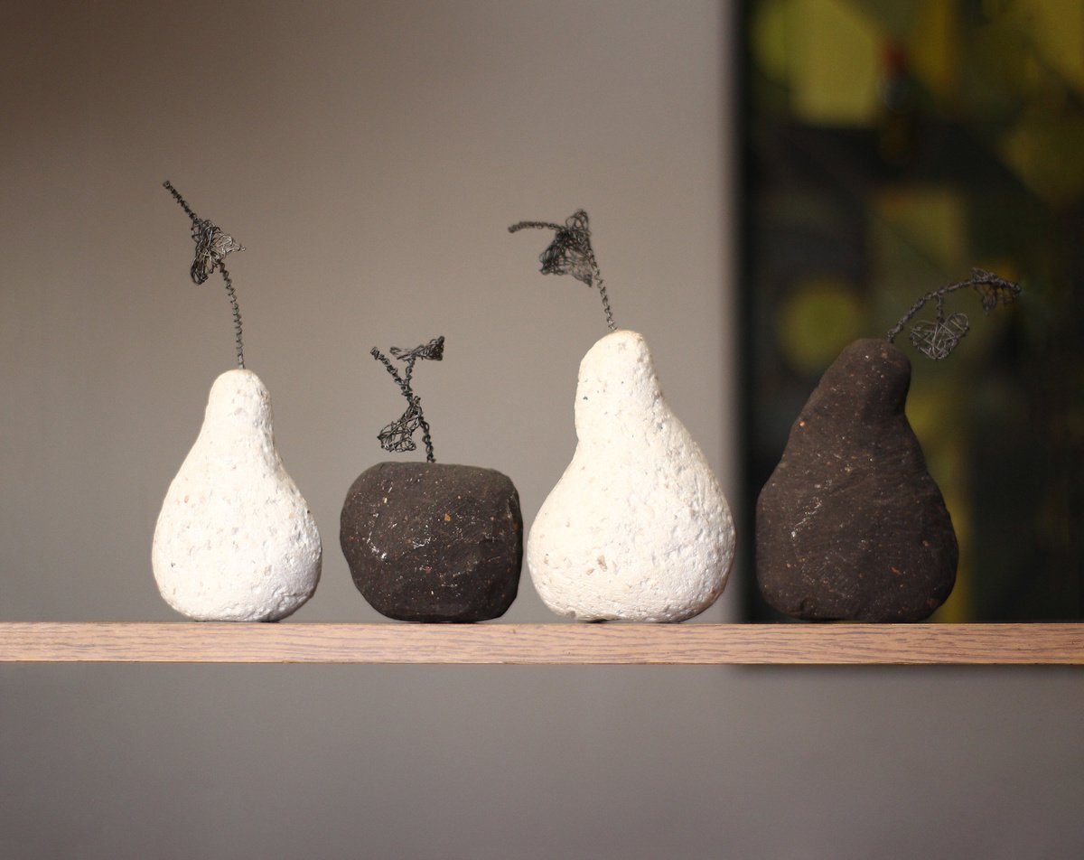 Abstract Still Life Sculpture By Karen Axikyan, 14 X 5", Composition, Original Artwork