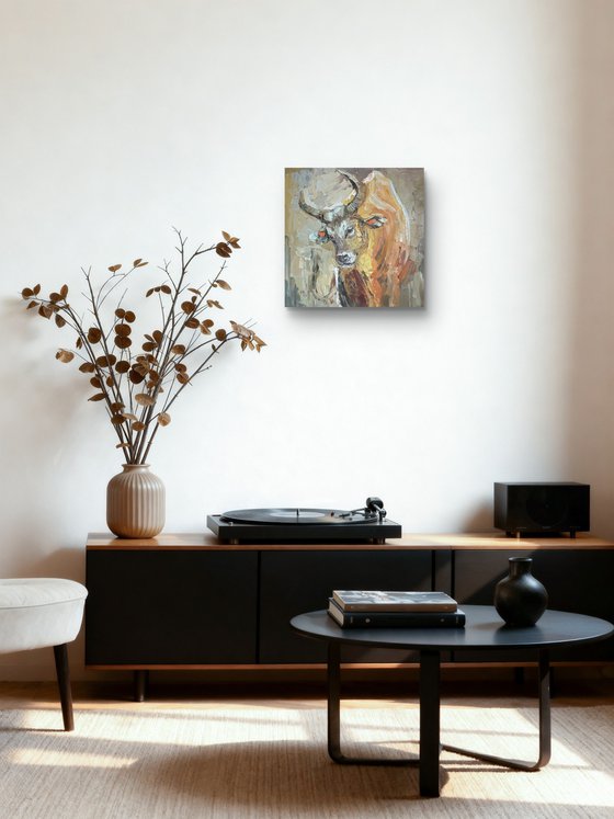 Golden cow