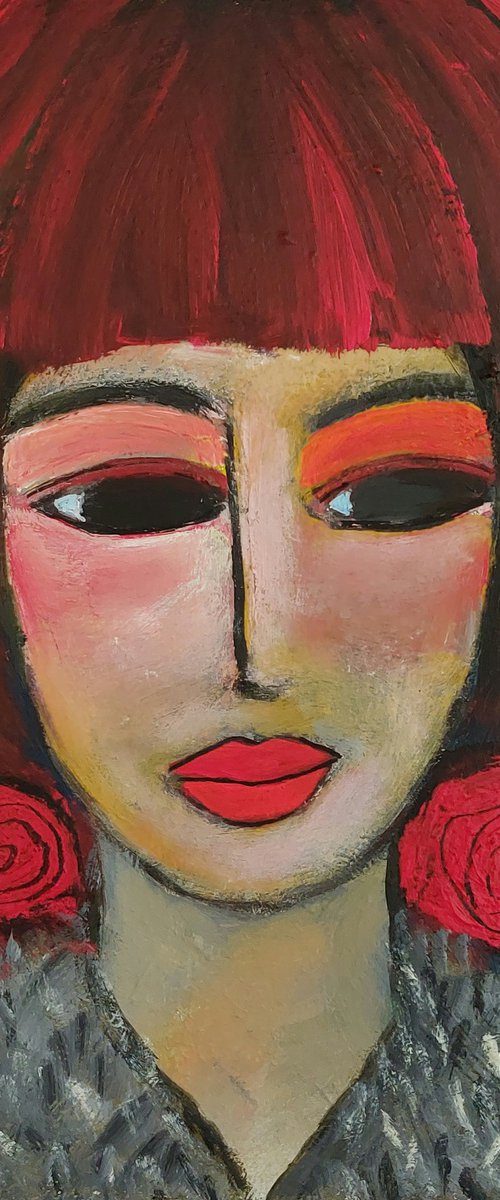 Rose by Nelly van Nieuwenhuijzen