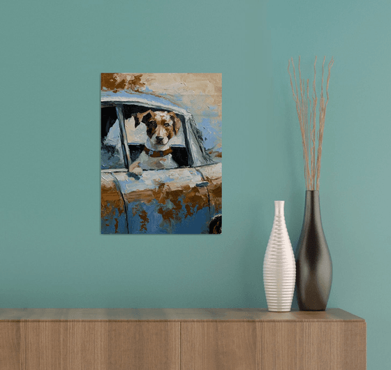 Jack Russell TerrierDog travel