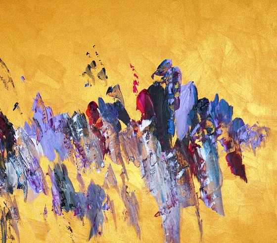 Gold Abstraction C 1