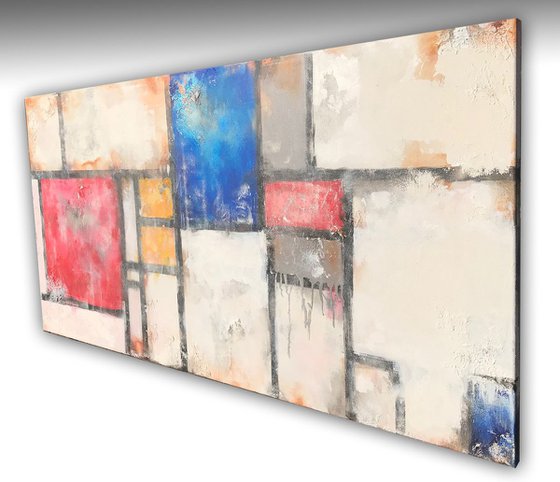 wink to Mondriaan (140 x 70 cm) Dee Brown