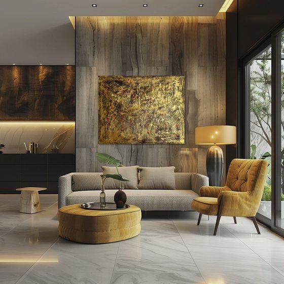 Gold Leaf 100x80x2