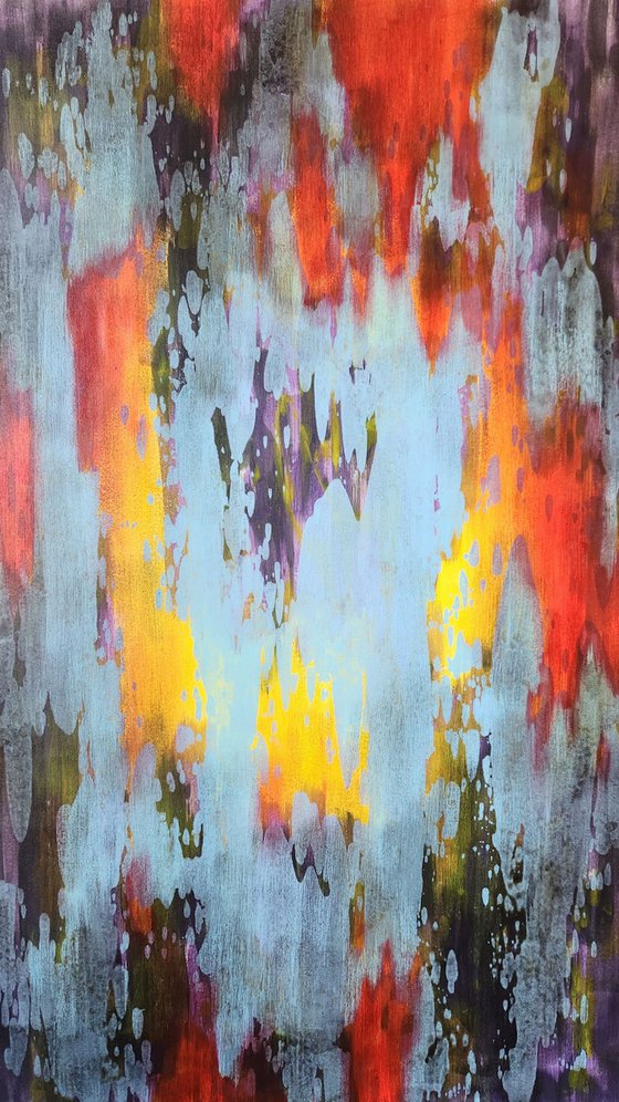 FLARE V - Contemporary Abstract Painting