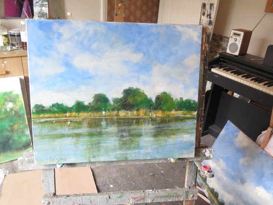 The River Ouse, July 4