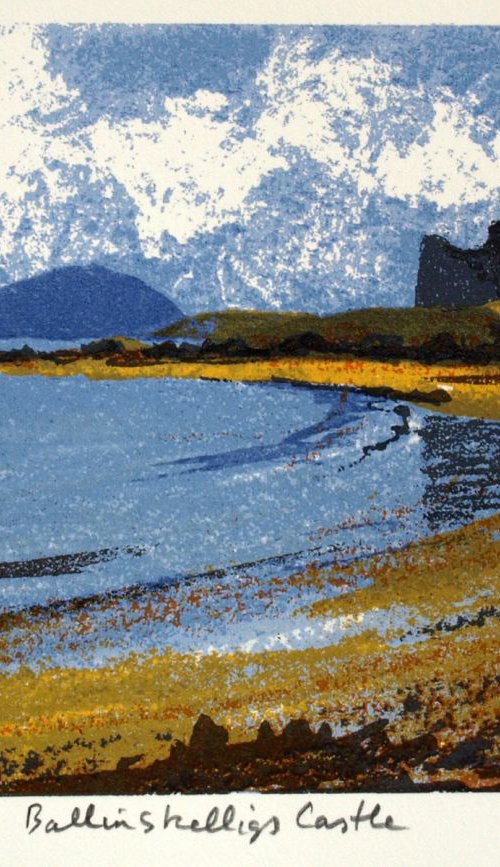 Ballinskelligs Castle by Aidan Flanagan Irish Landscapes