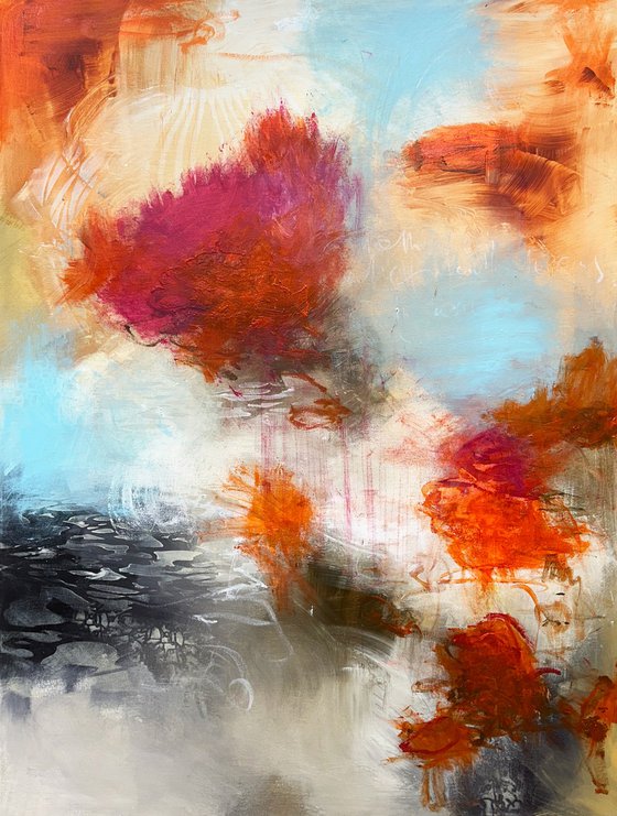 Flowers in the sky