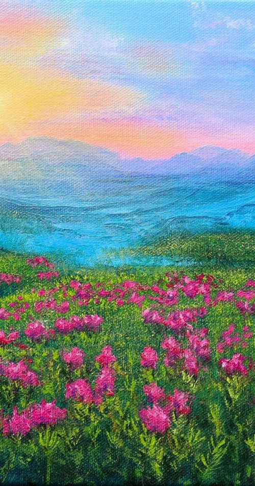 Blue Ridge Smoky Mountains by Ludmilla Ukrow