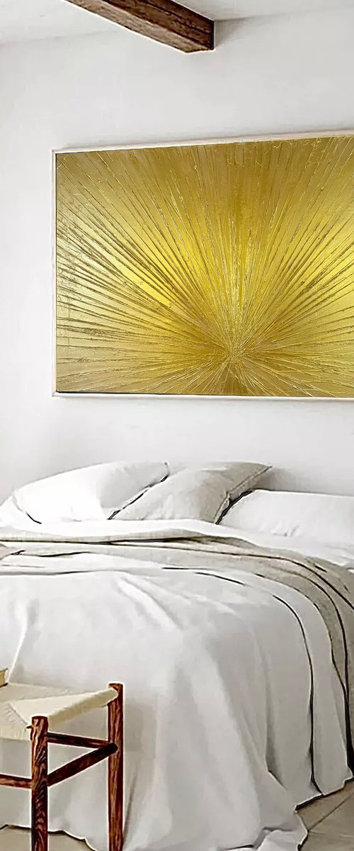 Rays of the golden sun by Marina Skromova