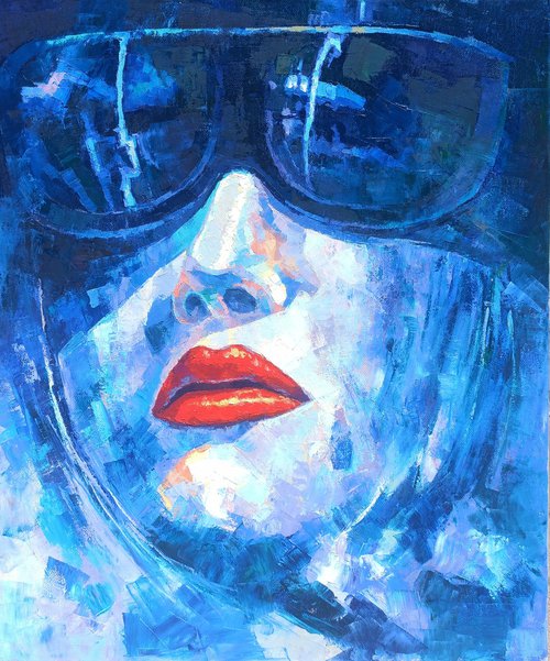 Behind the Sunglasses by Narek Qochunc