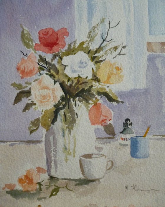 Still Life with Roses