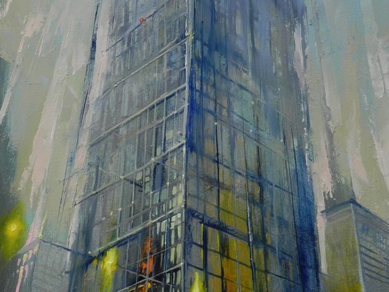 "Skyscraper" - Original art