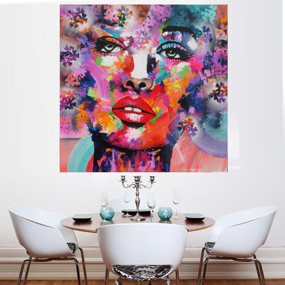 Feminine Wiles By Susan Wooler, 39 X 39, Artwork For Sale On Artfinder