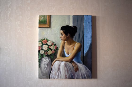 Portrait of the ballerina girl
