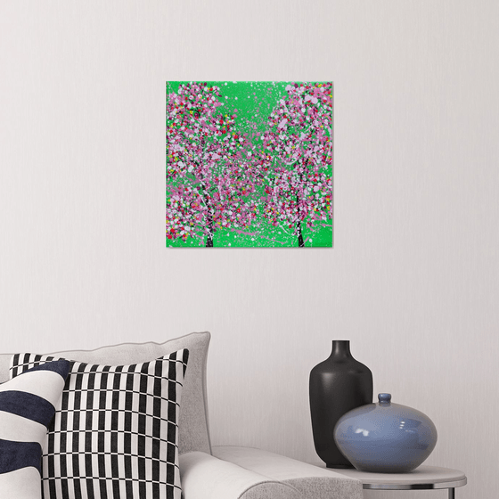 Cherry blossom green