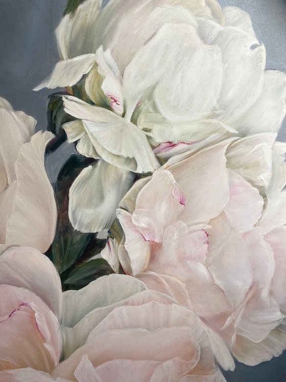 Clouds of peonies