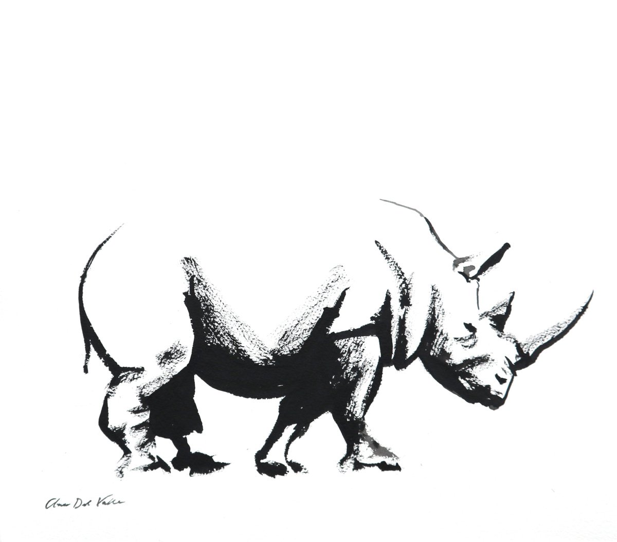 Rhino by Aimee Del Valle