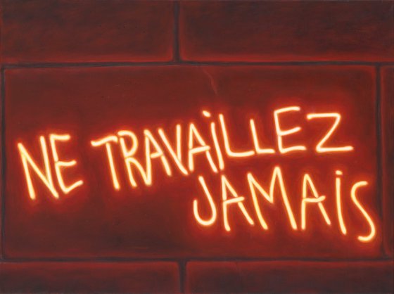 Neon Graffiti (For Guy Debord And The Situationist International)