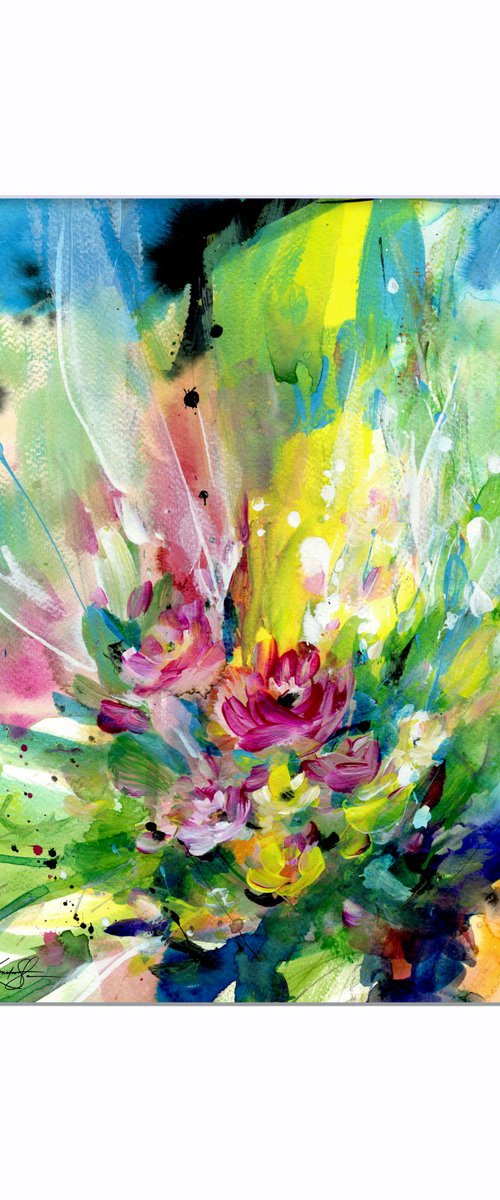 Floral Happiness 9 by Kathy Morton Stanion