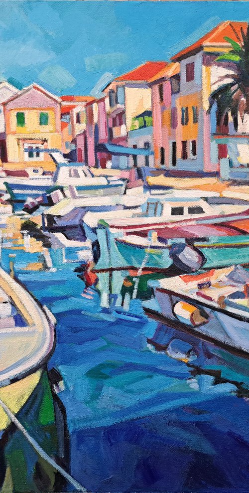 Fishing port (Jelsa), 2023 by Maja Đokić Mihajlović