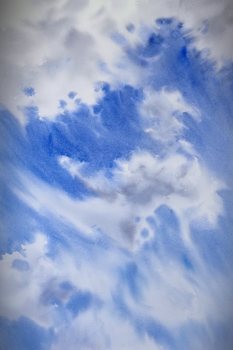 Peaceful Sky by Elena Genkin