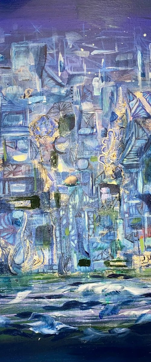 Blue Sands of Time by Samah Kthar