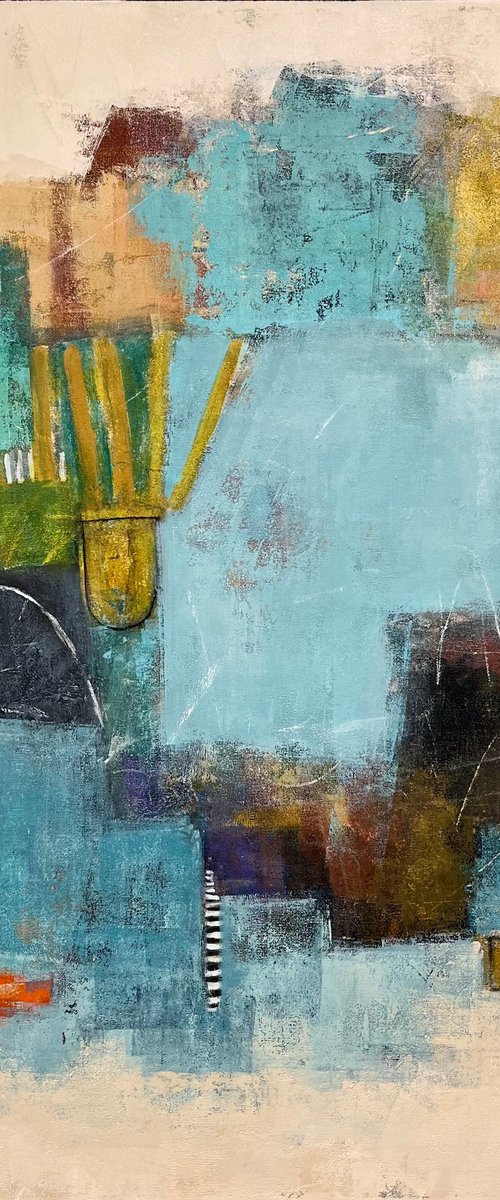 Turquoise Trail by Shellie  Garber