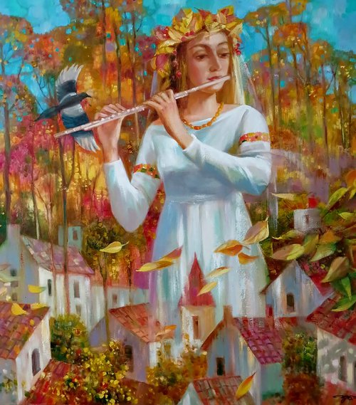 Melody of autumn by Anatolii Tarabаnov
