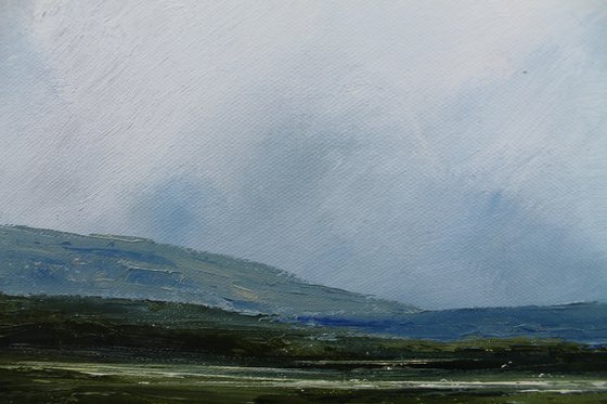 Distant Hills, Irish Landscape