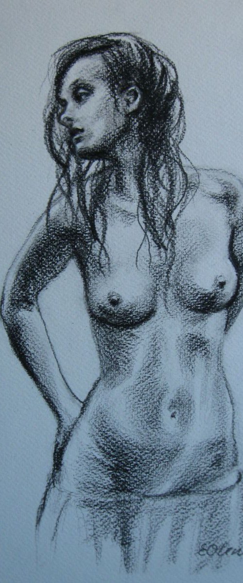 Standing nude by Elena Oleniuc