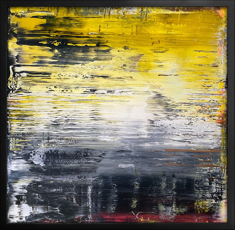 Swarm Of Bees Original Pms Abstract Acrylic Artfinder