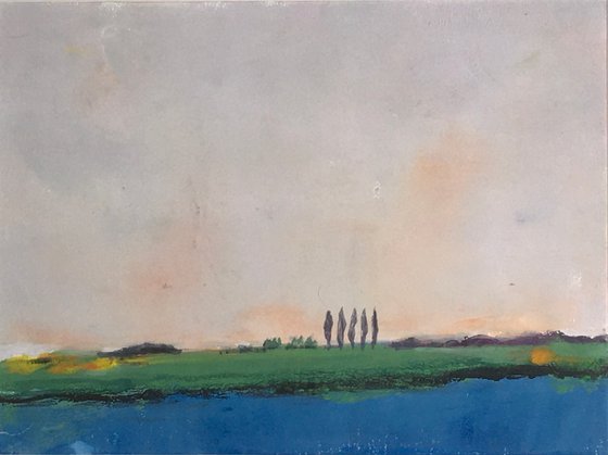 Sea scape at Levington